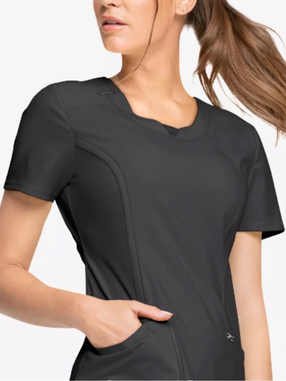 Cherokee Infinity Black Scrub Set XL  NWT